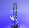 Beher taban dab teçhizatlar nargile cam bubbler su bongs duman boru buz bong ile 14mm kase tütün