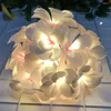 Stringhe 10/20 Led Stringa floreale Luce Romantica Fiore artificiale Fata per forniture di illuminazione per feste di Natale Decorazioni per le vacanze