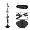 바닥 램프 현대 LED 스탠딩 램프 나선형 거실 연구 장식 장식 창조적 코너 스탠드 라이트
