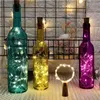 Saiten 5 Stück Weinflaschenlicht mit Kork LED-Lichterketten Urlaub Fee Girlande Weihnachtsdekorationen für Zuhause Hochzeit Bar Garten Dekor