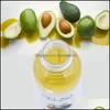 Essentiële olie 100 organische koud geperste avocado -olie voor gezichtsontspanning essentiële mengen mas body moisturizer huidverzorging 100 ml druppel de dhsn3