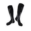 Men's Socks Comfortable Nylon Compression Over Men Warm Heel Pain Relief Knee High Support Sock Outdoor Running Cycling 1Yc19604