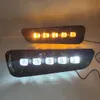 1 Set LED Daytime Running Lights Dynamic Turn Signal DRL Fog Lamp voor Ford Raptor SVT F-150 F150 2015 2017 2018 2019 2020