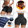 Shapers pour femmes IOOTIANY Sweat Sauna Pantalons Femmes Body Shaper Leggings Minceur Enduit Shorts Taille Formateur Shapewear Ventre Thermo Fitness