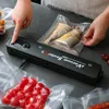 Küche Lagerung Elektrische Mini Wärmeschrumpfbare Kunststoff Lebensmittel Vakuum Beutel Versiegelung Beutel Verpackung Maschine für Lebensmittel Konservierung