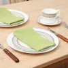 Table Napkin Party Plates And Napkins Sets Plain Weave Luxury Washable Cotton For Banquet El Cloth Handmade Square