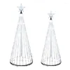 Christmas Decorations 2023 Animated Lightshow Cone Tree Led Yard Light String Lights Waterproof IP44 Home Xmas Outdoor Decoration