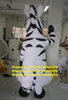 Forte costume della mascotte Madagascar Zebra Pinto Marty Marti Mati Personaggio dei cartoni animati per adulti Guance sporgenti Fianchi troppo sporgenti ZZ3948