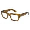 Óculos ópticos masculinos marca os óculos de sol masculinos de espetáculos espessos de moda vintage grandes óculos de sol quadrados para mulheres óculos de miopia com caixa