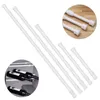 Shower Curtains 2022 Purpose Spring Loaded Extendable Sticks Net Voile Tension Curtain Rail Pole Rods