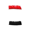 Motorcycle Helmets 2x Hawks Hair Costumes Red Black