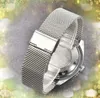 Vente populaire hommes montre chronomètre cinq broches Arrown entièrement en acier inoxydable maille ceinture haut modèle mouvement à Quartz lumineux montre-bracelet Relogio Masculino