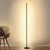 Vloerlampen Noordelijke minimalistische lamp LED Dimable Lights Moderne woonkamer slaapkamer bank staand indoor decor verlichting fixt