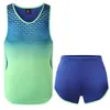 Ensembles de course 2 pièces/ensemble survêtement pour hommes Gym Fitness costume de sport vêtements hommes femmes vêtements d'athlétisme Jogging vêtements de Sport