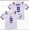 Nieuwe Amerikaanse slijtage 125e LSU Tigers College Football Jerseys 9 Joe Burrow 3 Odell Beckham Jr7 G Rantd Elpit1 K Ristianf