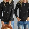 Women's Sweaters Ambiance Apparel Women Sweater The Fashion Star Embroidered T-Shirts Casual Top Blouse Long Cardigan Coat