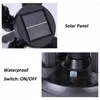 Solar Led Light Outdoor Garden Lights 4 Head 28LED Powered Lantern Adjustable Spotlight Waterproof Lawn Lamp