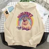 Felpe con cappuccio da uomo Capybara Men Korea Stampato Anime Hip Hop Hoddies Pullover Ulzzang