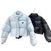 Короткая пуховая куртка Parkas Bubble Coats Женское зимнее пальто Desigtner Женщины с капюшоном с капюшоном Мода с длинным рукавом Карманная молния Хлопковая ветровка Верхняя одежда 20ss