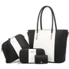 Fashion Pu Womens Totes V￤skor Trendiga europeiska och amerikanska stildesign 4 -stycken Set axelv￤ska utomhus HBP Ladies Handv￤skor