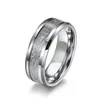 Классическое зерно -серебряное кольцо с серебряным кольцом 8 мм