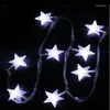 Strings RGB/White 10m LED String Fairy Lights Pearl Star Year Garland Christmas Decorations Outdoor Luces De Navidad