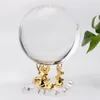 Heminredning Gazing Ball Stands Sphere Holder Display Stand Reindeer Christmions Decoration Eloy Tablett med akryl