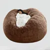 Крышка стулья PV Velvet Beanbag Cover Solid Sciner Bean Bag Bag Disofa Dofa Tatami Living Room