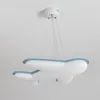 Pendant Lamps Creative Kids Airplane LED Lamp Children's Room Boy Girl Bedroom Unique Design Decorative Hanging Lighting Fixtures