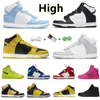 Haute Hommes Femmes Chaussures Sneaker Blanc Noir Auminum Syracuse Vast Grey University Rouge Bleu Royal Flash Lime Maize Lowa Hommes Baskets Sport Baskets