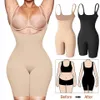 Women's Shapers Slim Body Shaper Seamless Women Bodysuit Slimming Waist Trainer Shapewear Butt Lifter Chest Enhancing Full Slip Strappy-Backed 221102