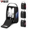 Golfväskor PGM Portable Mini Shoe Nylon Golll Holder Lightweight Breattable Puch Pack Tee Sports Accessories 2211013048852