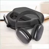 Acessórios de fone de ouvido para Airpods Max Headphone Almofadas Acessórios Solid Sile High Personalizado Protetor À Prova D' Água Estojo De Viagem De Plástico Dh0Rr