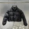 Kadın aşağı ceket kış parkas kabarcık ceketler kısa puffer ceket desigtner kadınlar kapüşonlu kapüşonlu moda uzun kollu cep fermuar kapüşonlu rüzgarlık dış giyim açık