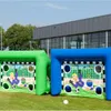 Inflatable Bouncers Commercial 0.55mm PVC Tarpaulin Inflatable Soccer Gate Football Kick Shooting Game Penalty Shootout For Sale