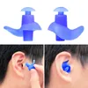 1 paire Silicone étanche natation bouchons d'oreille bouchons d'oreilles protecteur d'oreille réduction du bruit cache-oreilles de protection confortable étude sommeil