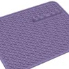 Tapetes de mesa de cozinha silicone isolamento de isolamento pista de pó Proteção de prato resistente ao calor secagem