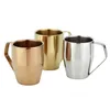 304 Stainless Steel mugs Vacuum Coffee Cup 387ml Outdoor Camping Western Tea Cups with Handle Insulated Portable Water Cups Drinkware LT152