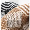 Caps Hüte für Frauen Hut Baskenmütze Plaid Herbst Winter Damen Gelb Schwarz Casual Hut Dicke Outdoor Cap