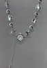Łańcuchy bajki błyszczący kryształowy łańcuch gwiazdy Tassel naszyjniki kpop egirl moonstone perełki choker dla kobiet biżuteria imprezowa biżuteria