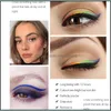 Eyeliner Kiss Beauty 6 Farben Matt Schnelltrocknender Eyeliner Flüssigstift Langlebiges, nicht verschmierendes Augen-Make-up 12 Stück Drop Lieferung 2022 Er Dh2S6