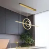 Hängslampor guld/svart aluminium hängen för matbord kök vardagsrum sovrum studierum restaurang foajé kontor inomhus hemljus
