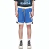 Colorblock shorts jogger plus storlek för män kvinnor gym avslappnad sport korta mellersta byxor 2023