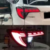 2PCS Car LED LED Light arri￨re pour Honda HR-V HRV 2014 - 2021 Vezel Running Lampe Frein Dynamique Frein Dynamique Signal