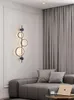 Wandlampen Nordic Lange LED-Licht Wohnkultur Lampe für Schlafzimmer Wohnzimmer Kreative Sofa Hintergrundbeleuchtung