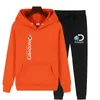 Herrsp￥r 2022 m￤n kvinnor mode m￤rke tryckt hoodie set original design tr￶ja och tr￶jor 2 stycken