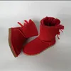 Women Boots Designer ciepłe botki klasyczne kasztanki śnieżne kasztanki czarny szary różowy granatowa kostka Krótkie zimowe botki US4-US11ds