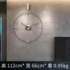 ساعات الحائط كبيرة كبيرة معلقة غرفة المعيشة رقمية صامتة على مدار الساعة غير العادية الحديثة الأنيقة Horloge Murale Decorarion