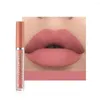 Lip Gloss 6pc/Conjunto de veludo fosco à prova d'água Lipstick Liquiding Lipstick Beleza Cosmética Mantenha 24 horas Maquiagem