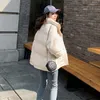 Women's Trench Coats Winter Women Short Padded Jacket 2022 Korean Style Loose Hong Kong Bread Female Thick